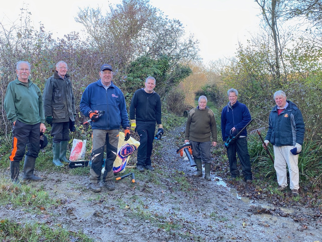 Maiden Newton cycleway clearance