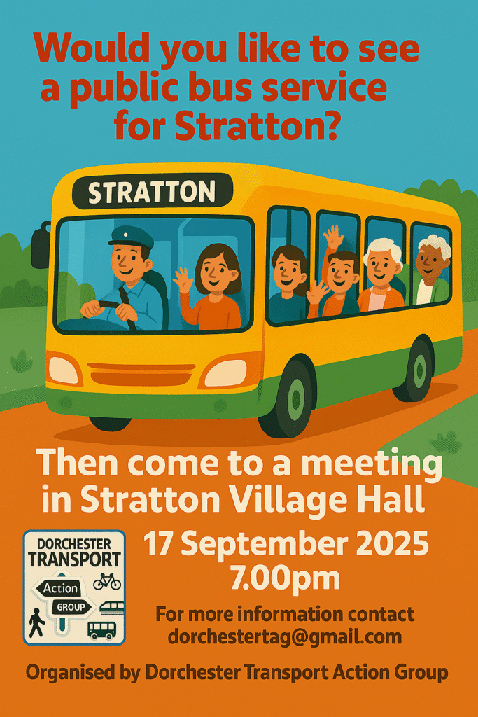Public Meeting in Stratton Village Hall – Wednesday 17 September 2025, 7pm.