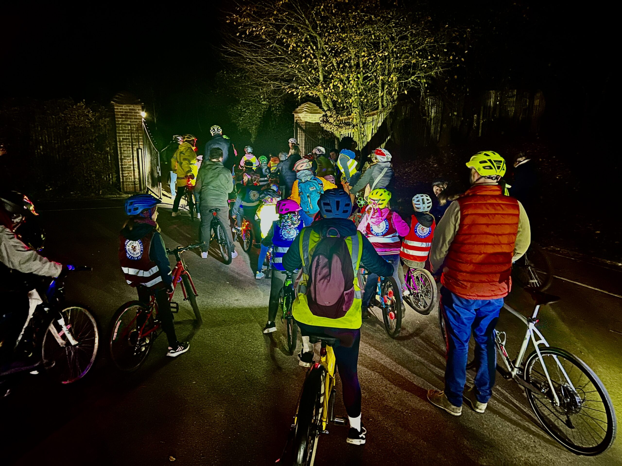 Night time ‘Glow Ride’ a great success!